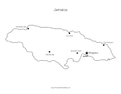 Jamaica Major Cities